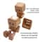 Mini Shaking Wooden Man Magnetic Car Air Freshener Holder 4