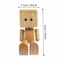 Mini Shaking Wooden Man Magnetic Car Air Freshener Holder 3