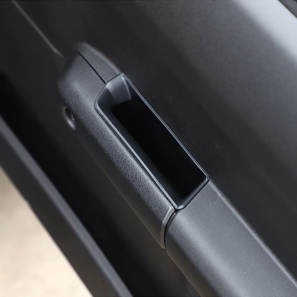 Car Door Inner Armrest Storage Box With Phone Holder For Suzuki Jimny 9