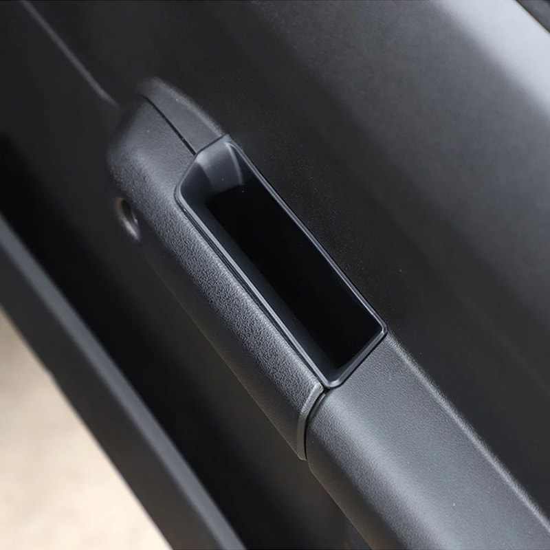 Car Door Inner Armrest Storage Box With Phone Holder For Suzuki Jimny 9