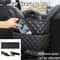 Large Capacity Car Middle Seat Storage Net Leather Organizer Bag 6