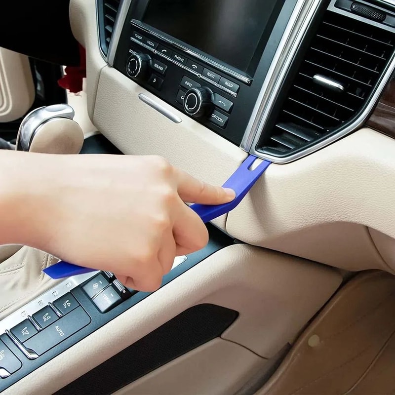 Car Trim Removal Tool Kit For Dashboard And Stereo Repair 10