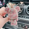 Cute Crown Diamond Bear Car Air Freshener Vent Clip 3