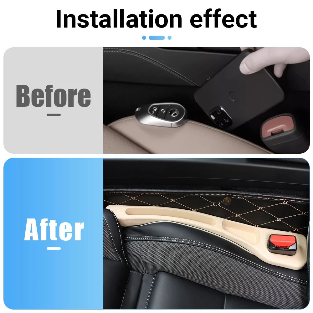 BMW Car Seat Gap Filler Leak Proof Interior Accessory 1
