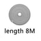 Universal 8M Car Rim Protector Strip Wheel Edge Guard 8