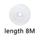 Universal 8M Car Rim Protector Strip Wheel Edge Guard 16