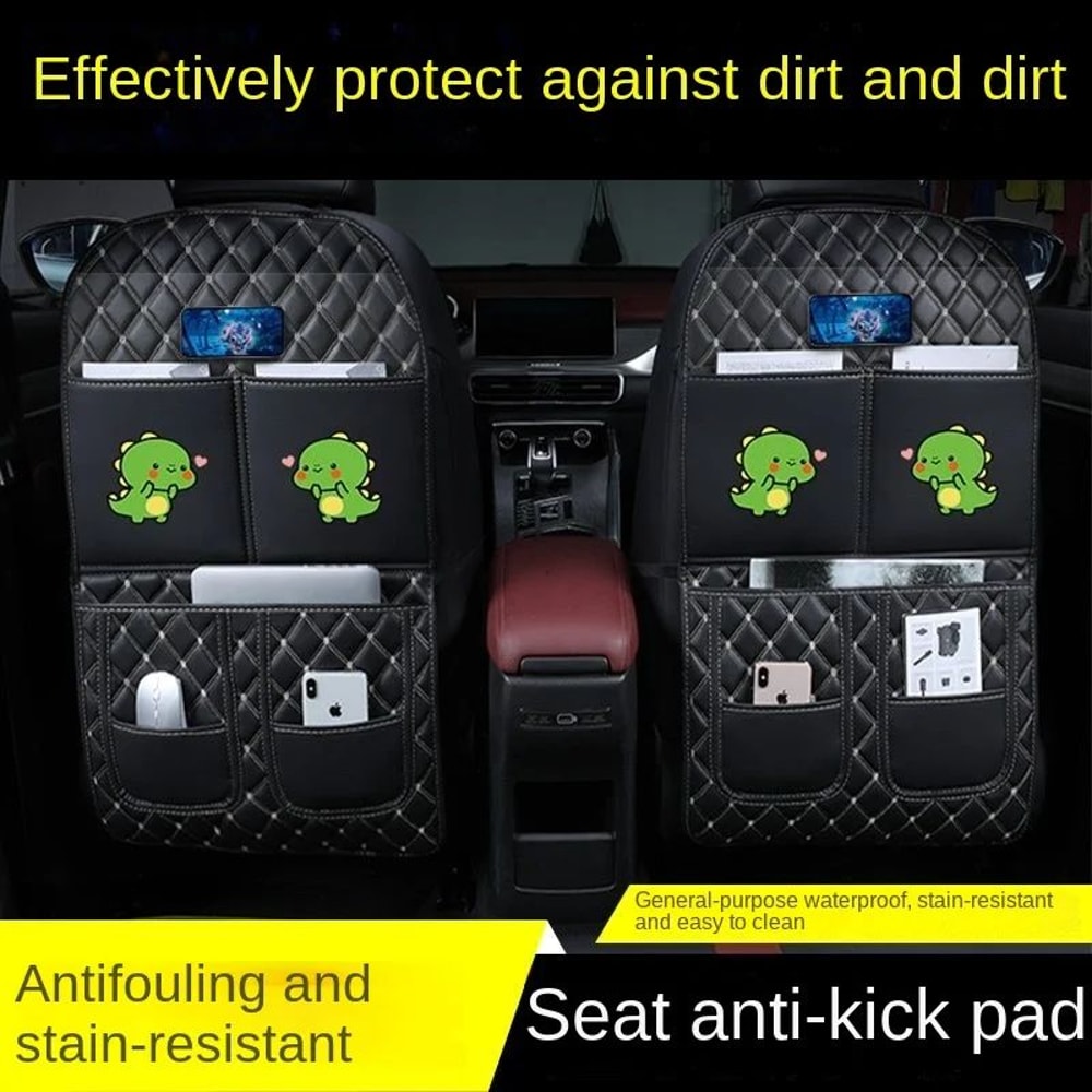 Car Seat Anti Kick Pad Rear Backrest Protection Cover 1