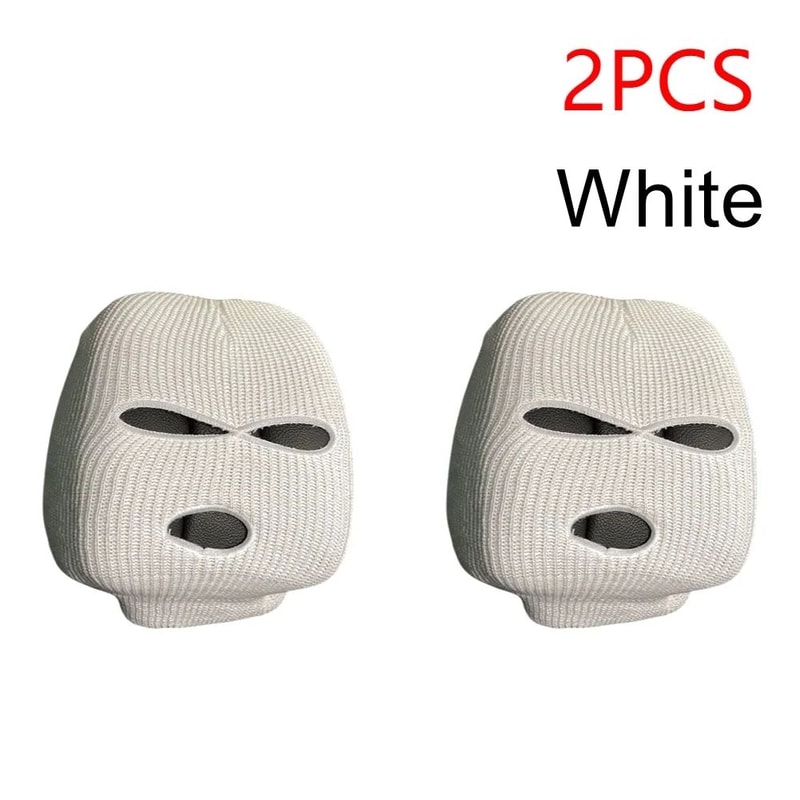 Funny Ski Mask Car Headrest Cover Protector 9