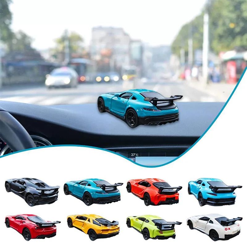 Mini Drifting Racing Car Dashboard Ornament 8