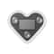 Solar LED Heart Neon Car Window Light 5