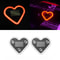 Solar LED Heart Neon Car Window Light 6