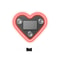 Solar LED Heart Neon Car Window Light 10