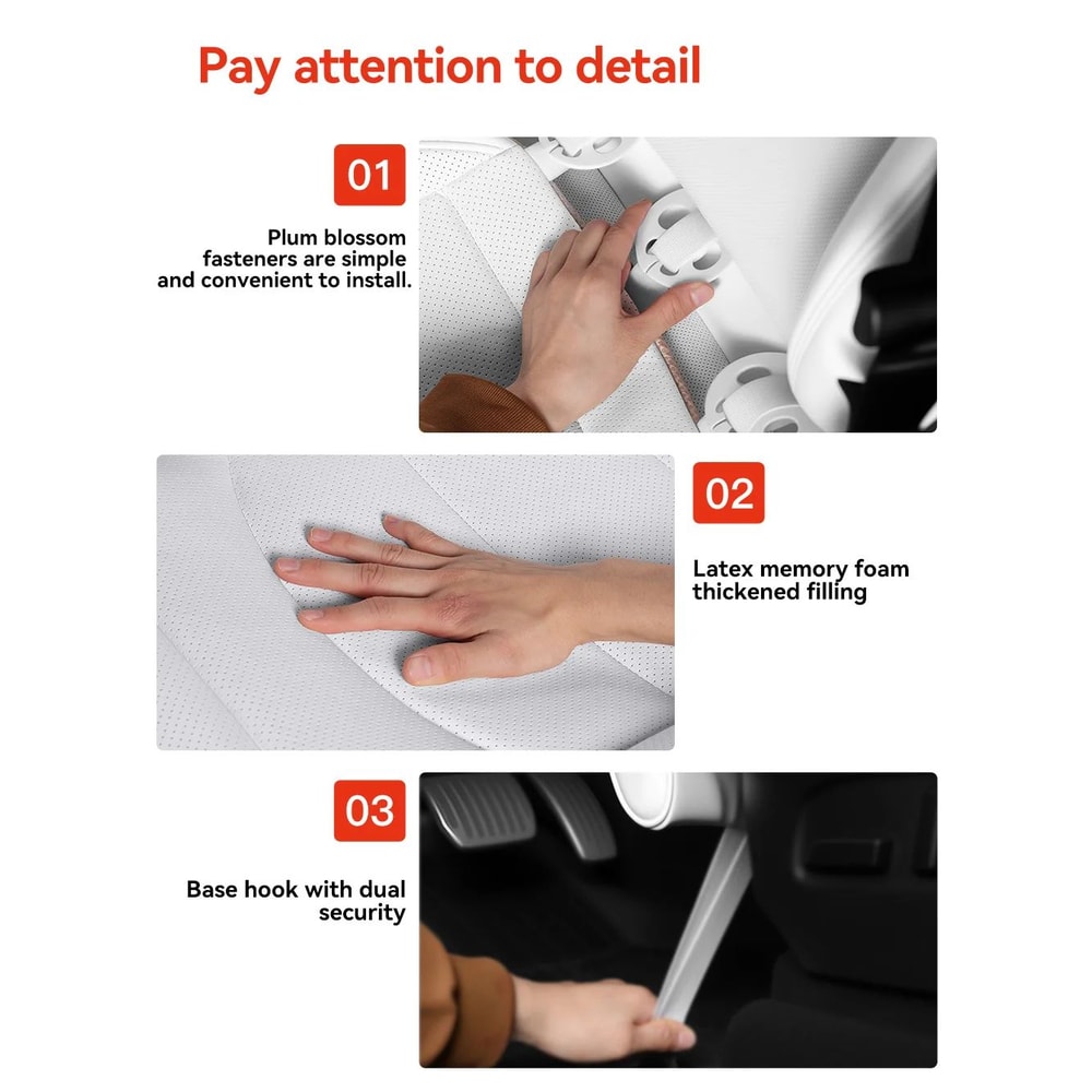 Tesla Model Y And Model 3 Leg Support Cushion 6