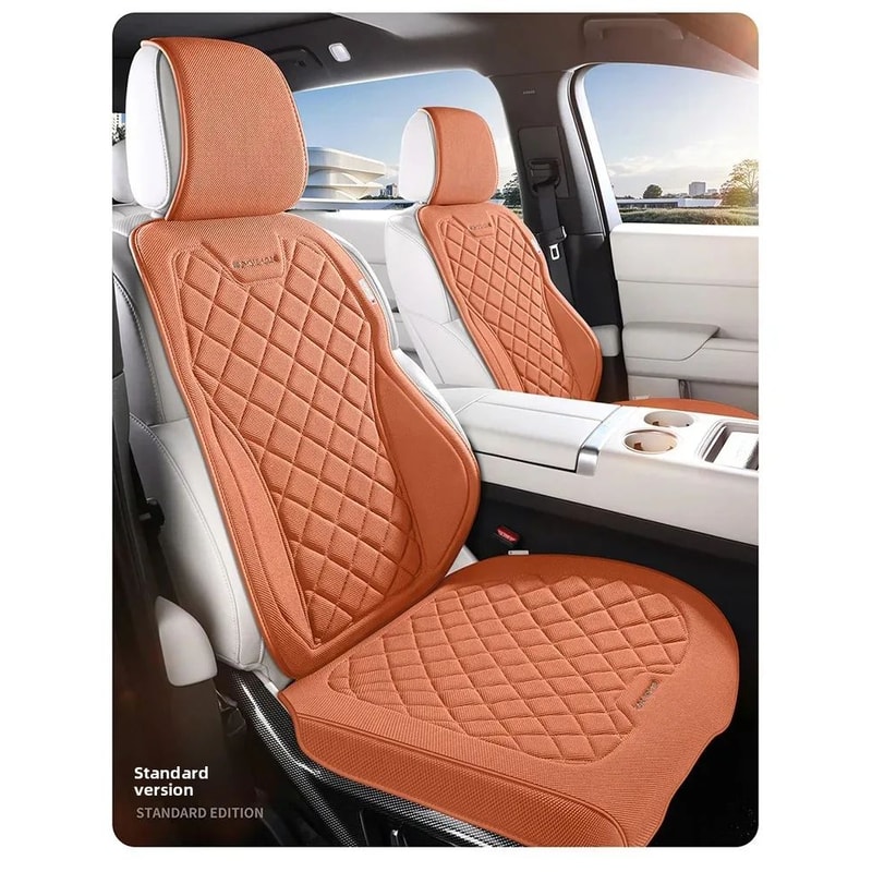 Luxury Linen Full Car Seat Cover Set 3