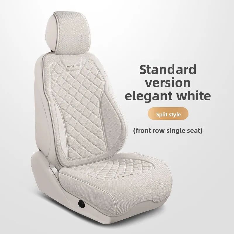 Luxury Linen Full Car Seat Cover Set 7
