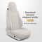 Luxury Linen Full Car Seat Cover Set 11