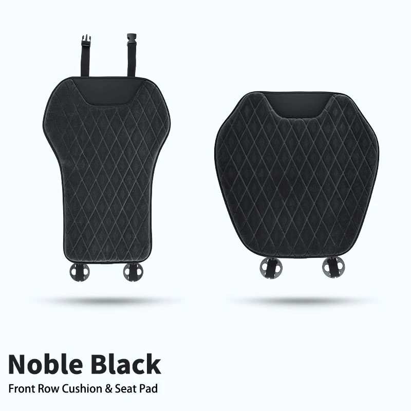 Universal Flannel Car Seat Mat 2pcs Set 8