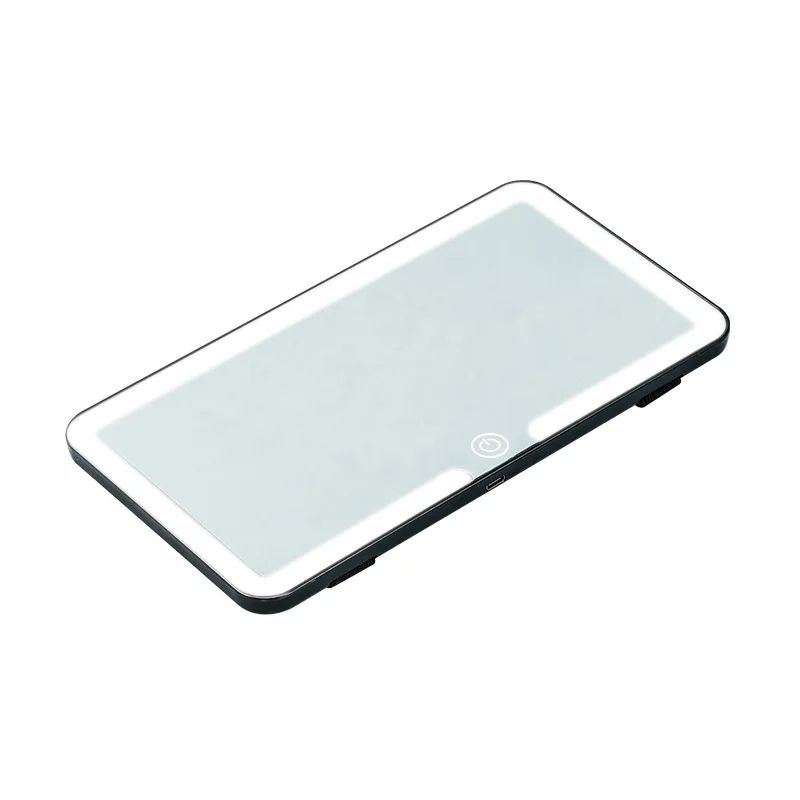 LED Rechargeable Car Sun Visor Makeup Mirror 4