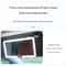 LED Rechargeable Car Sun Visor Makeup Mirror 7