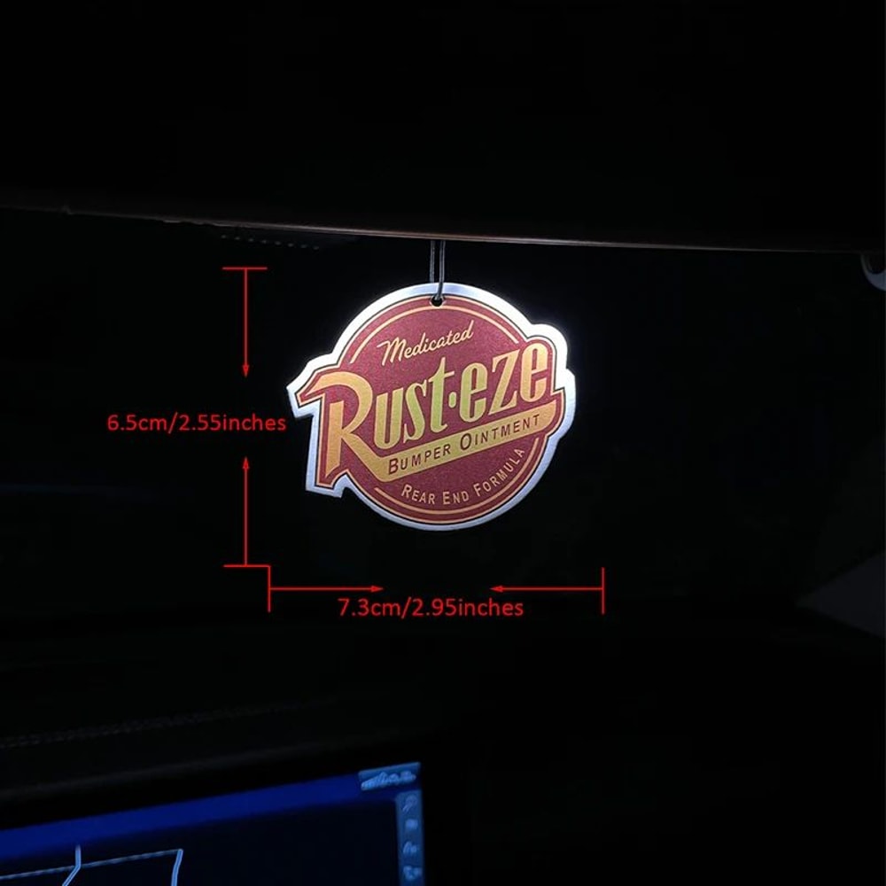 Rust Eze Hanging Car Air Freshener Cologne Pendant 3