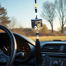 islamic ramadan eid car rear mirror hanging charm