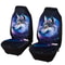 Universal Washable Polyester Car Front Seat Covers Set 21