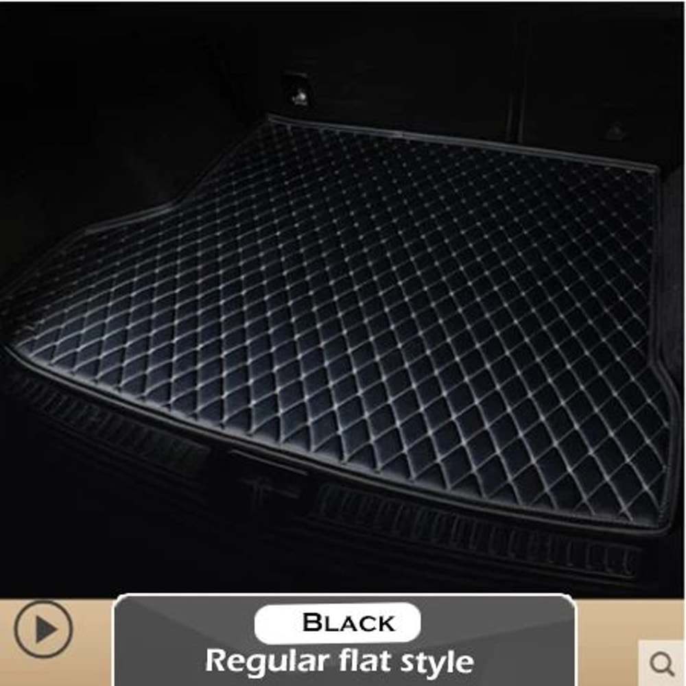 Tesla Model 3 Leather Car Trunk Cargo Liner Mat 23
