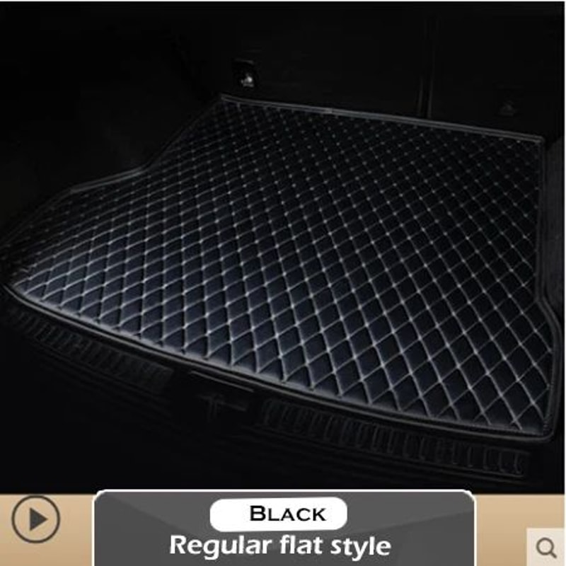 Tesla Model 3 Leather Car Trunk Cargo Liner Mat 23