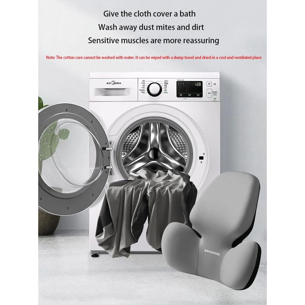 Universal Car Lumbar Support And Neck Pillow Cushion 6