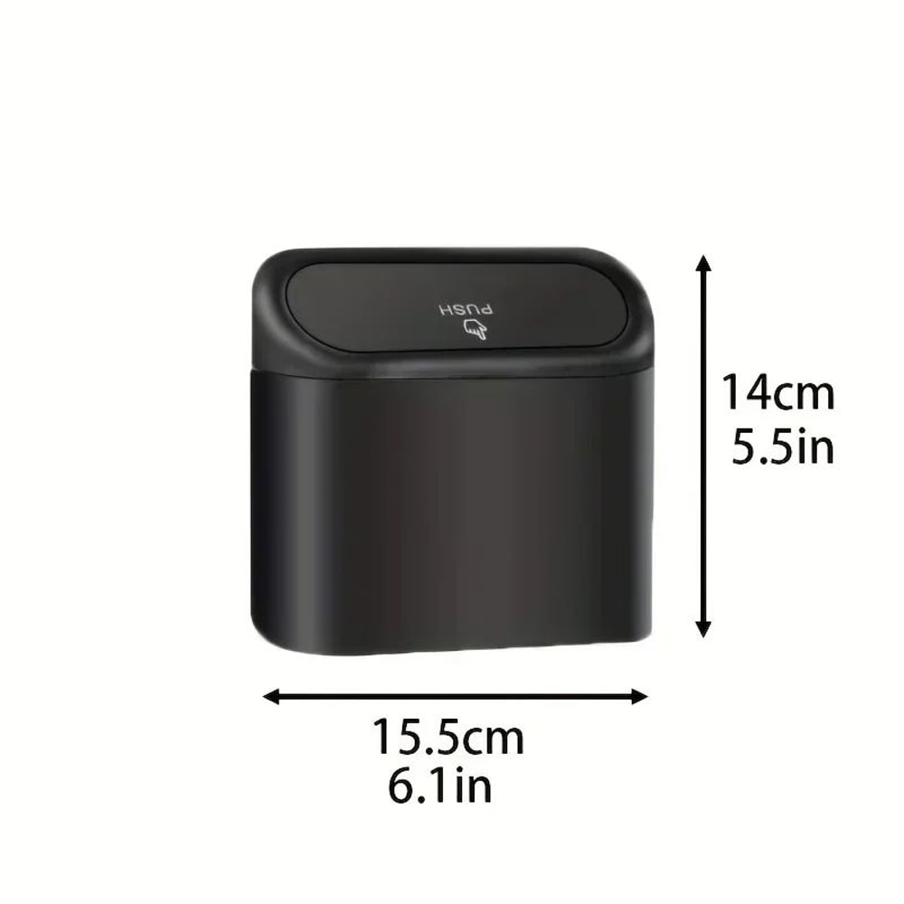 Universal Hanging Car Clamshell Trash Bin Organizer 5