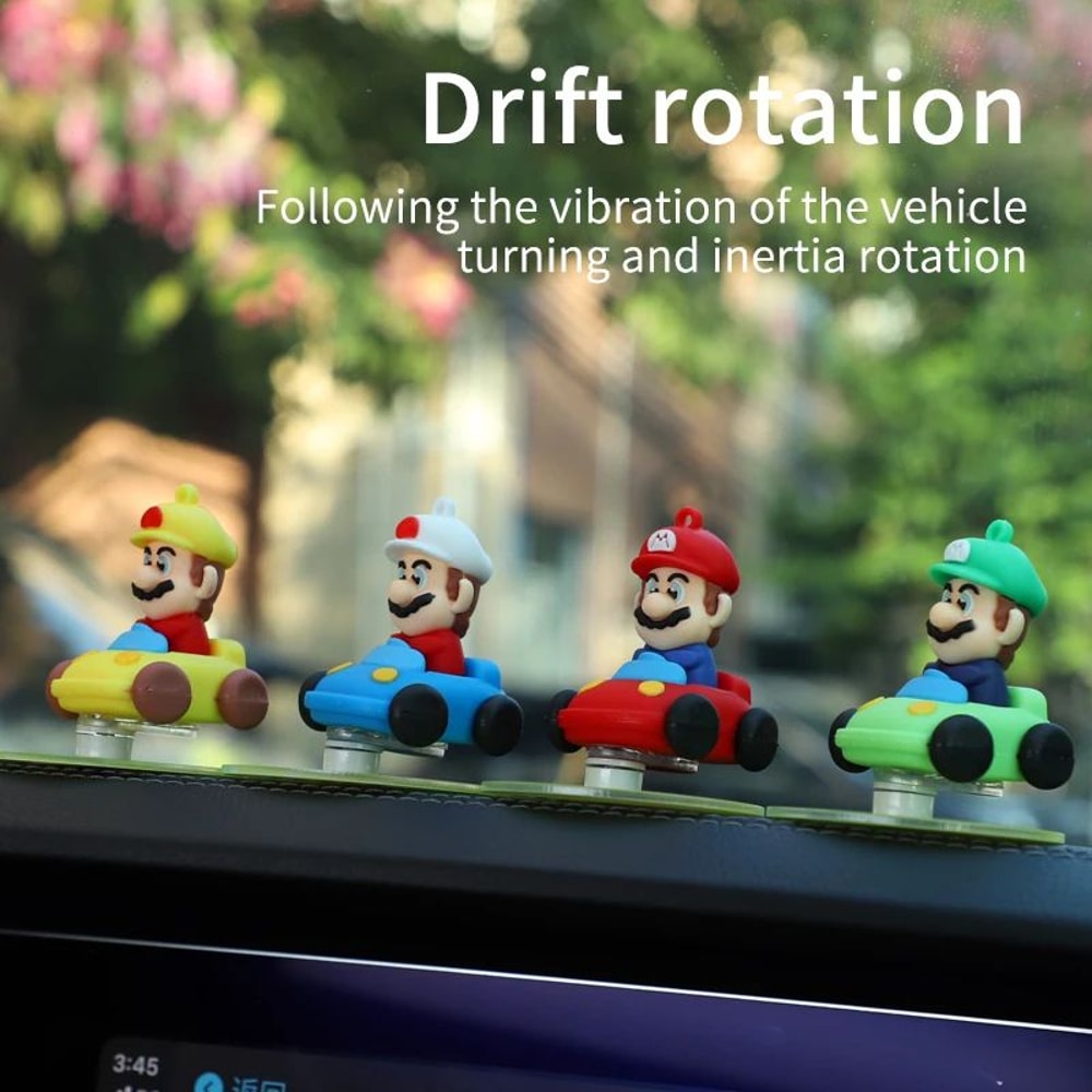 Drift Tail Swing Rotating Car Dashboard Ornament 2