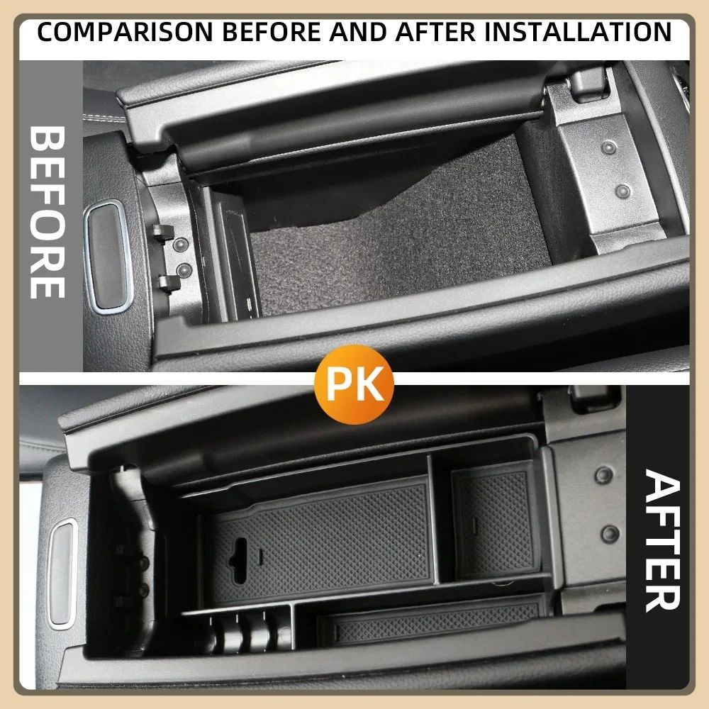 Mercedes Benz Center Console Armrest Storage Organizer Tray 1