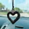 Diamond Heart Car Hanging Pendant Interior Ornament 1