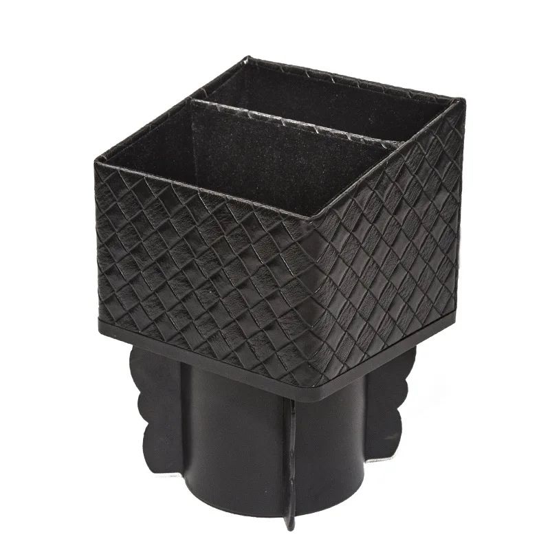 PU Leather Car Center Console Storage Box Organizer 8