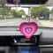 Y2K Pink Heart Rainbow Scent Hanging Air Freshener 5