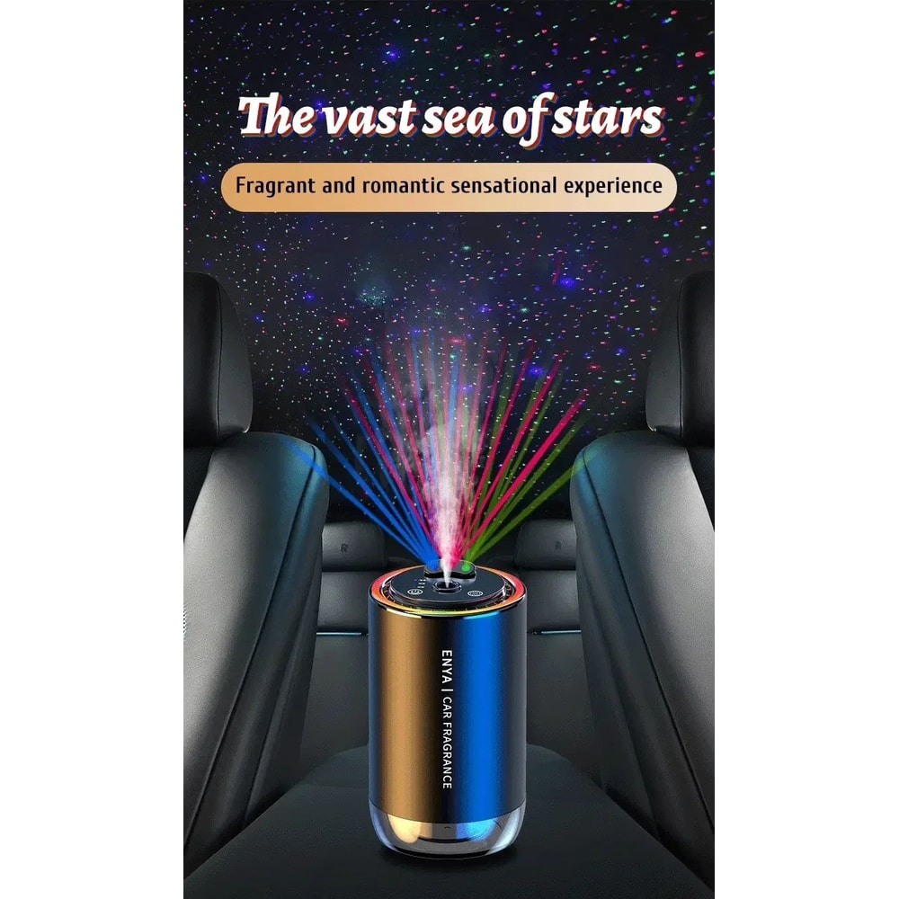 USB Rechargeable Essential Oil Car Air Freshener Diffuser 6