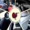 Plush Heart Shaped Car Seat Back Hooks Set 4