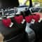 Plush Heart Shaped Car Seat Back Hooks Set 11