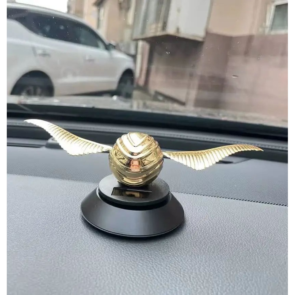 Solar Powered Aromatherapy Car Ornament Air Freshener 5