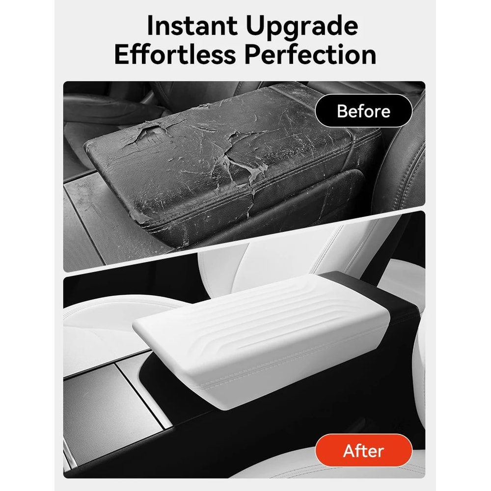 TPE Armrest Cover For Tesla Model 3 And Model Y 6