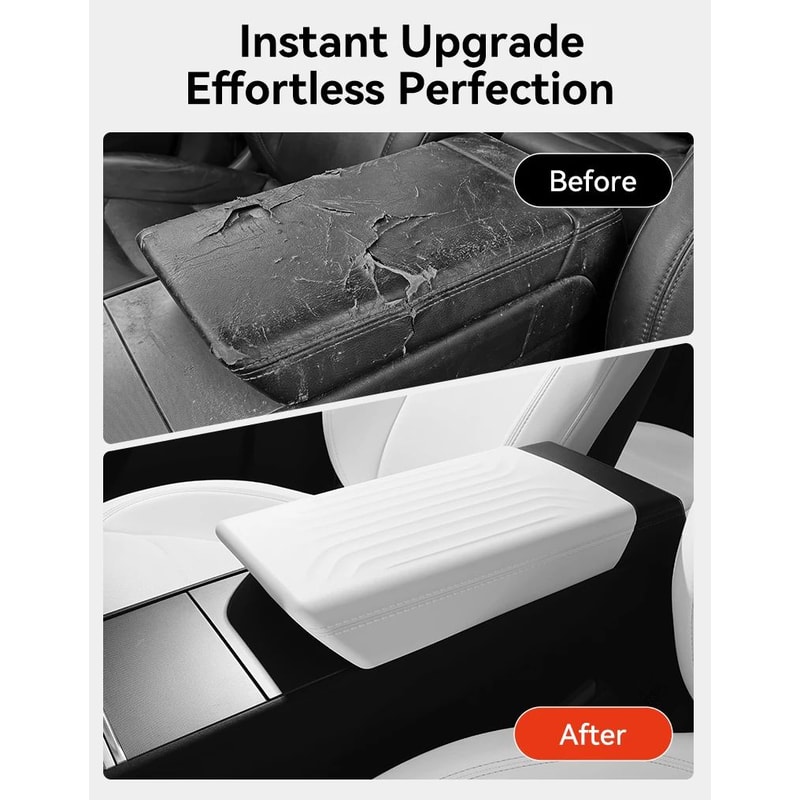 TPE Armrest Cover For Tesla Model 3 And Model Y 6