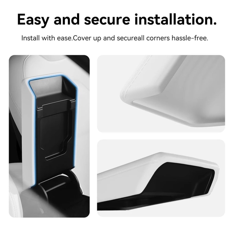 TPE Armrest Cover For Tesla Model 3 And Model Y 10