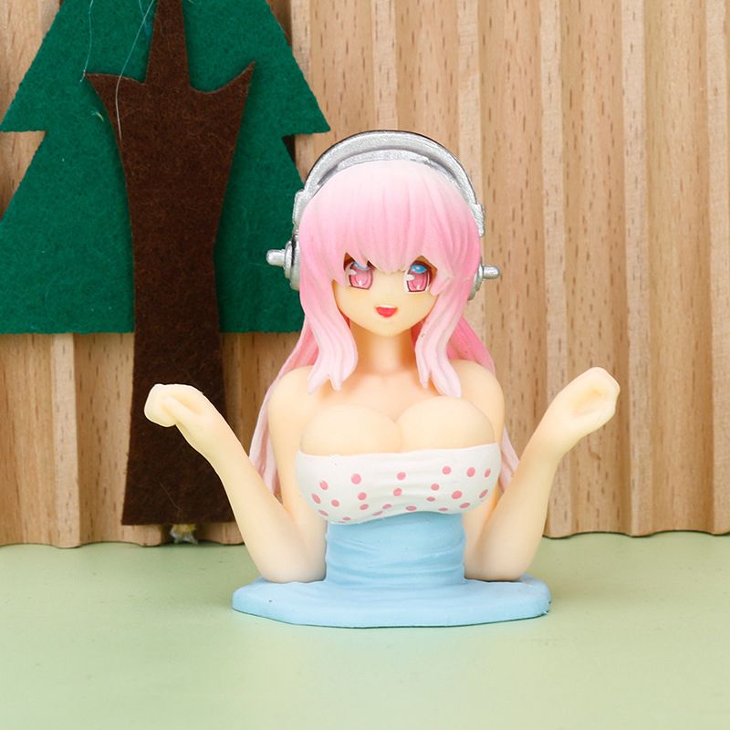 Cute Shaking Girl Car Dashboard Doll Decor 3