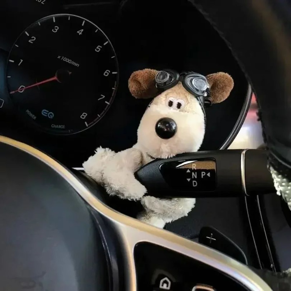 Cute Dog Car Wiper And Turn Signal Decor 0