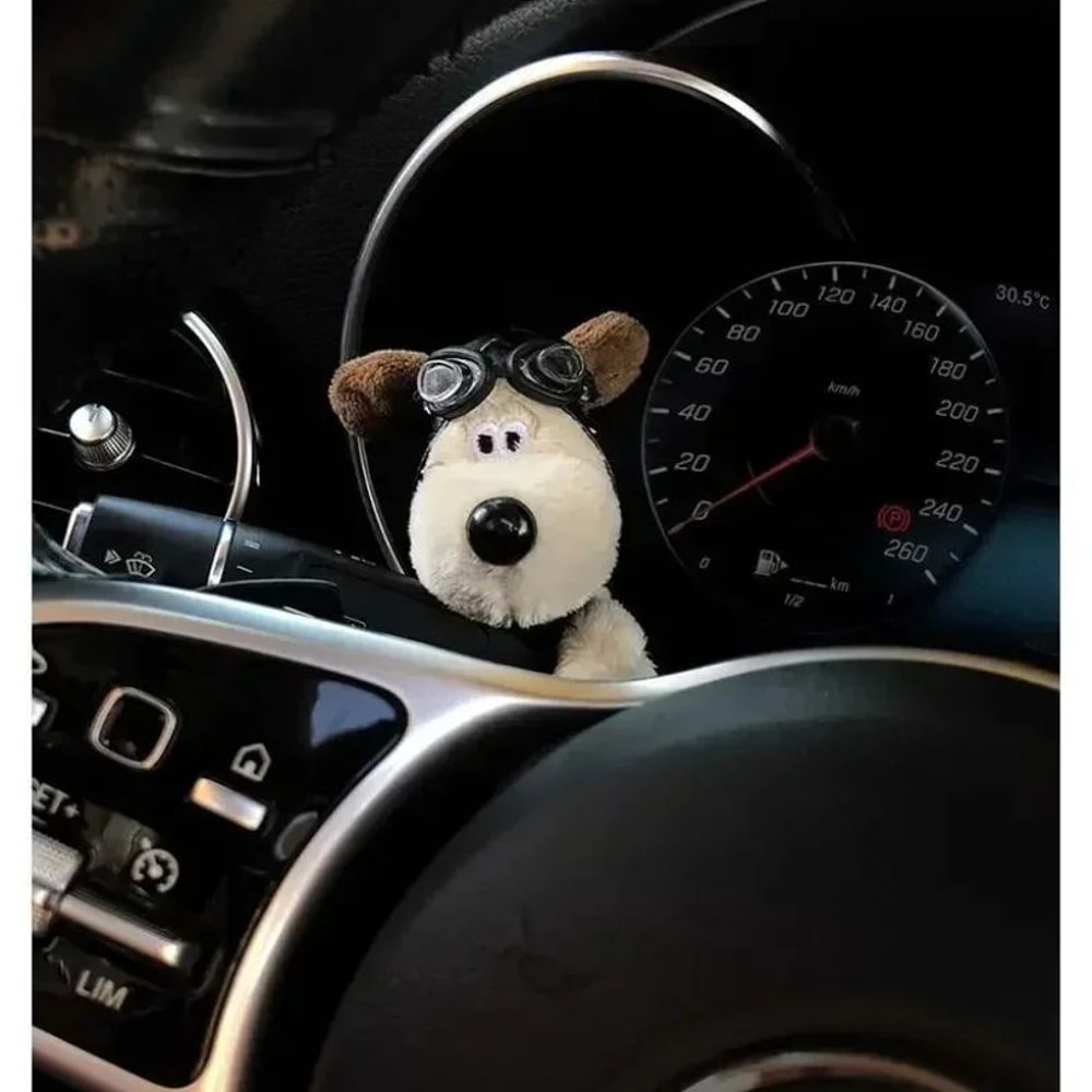 Cute Dog Car Wiper And Turn Signal Decor 3