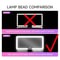 Rechargeable LED Car Sun Visor Makeup Mirror 6