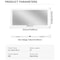 Rechargeable LED Car Sun Visor Makeup Mirror 8