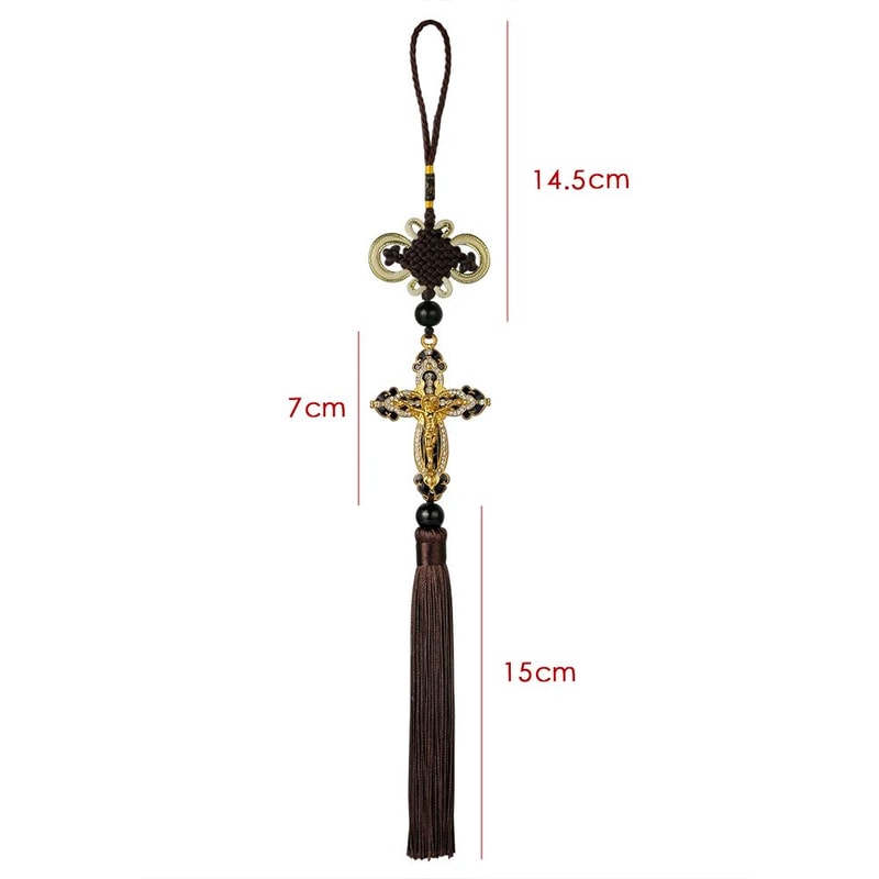 Jesus Cross Car Hanging Pendant Decor 5