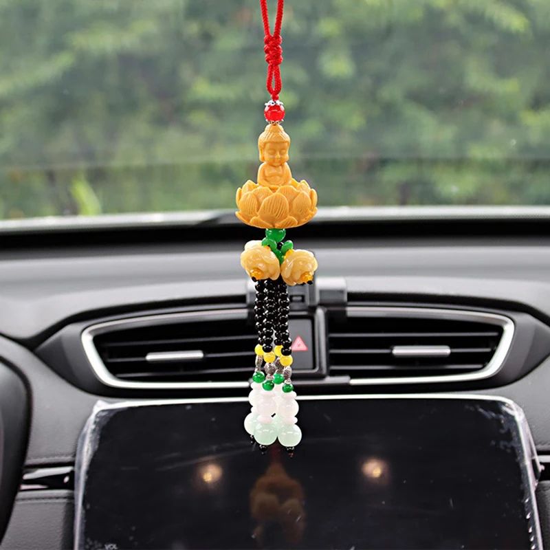 Chinese Style Buddha Pixiu Car Hanging Pendant 4