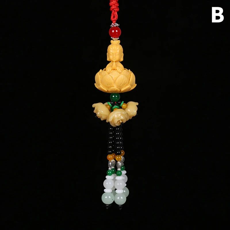 Chinese Style Buddha Pixiu Car Hanging Pendant 7